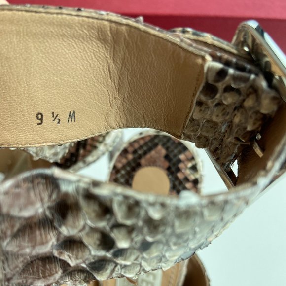Salvatore Ferragamo Polaris Python Snakeskin mu628 - Picture 5 of 7